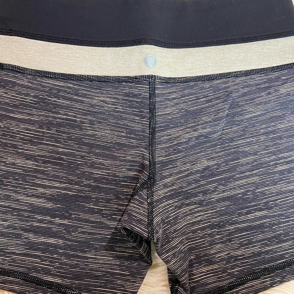Lululemon Shorts - Multi-Color Greyscale Groove Shorts - Picture 3 of 7